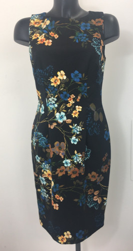 Hobbs moira dress blue - blue, floral