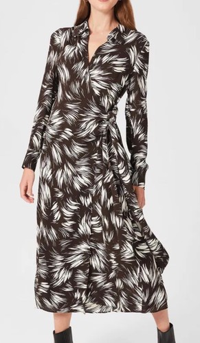 Hobbs nieve printed dress - nieve,
