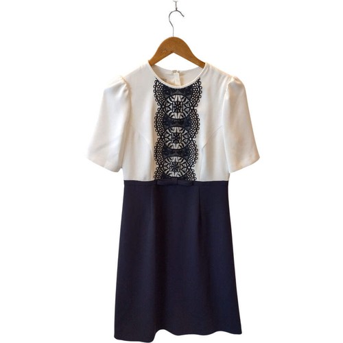 Hobbs white navy - hobbs, lace