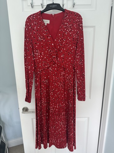 Hobbs red dress - red,