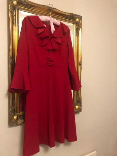 Hobbs gorgeous red dress - hobbs.,