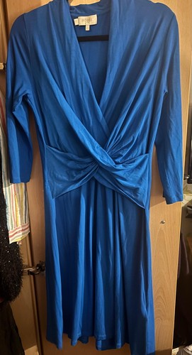 Hobbs royal blue wrap stule - wrap,