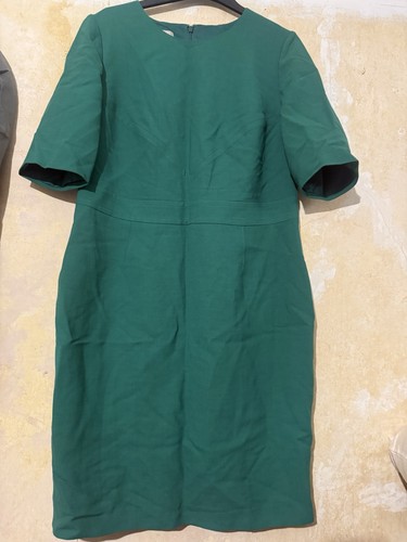 Hobbs london green shift dress - green,